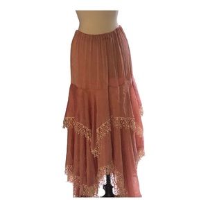 Whimsical blush color skirt by Isabella